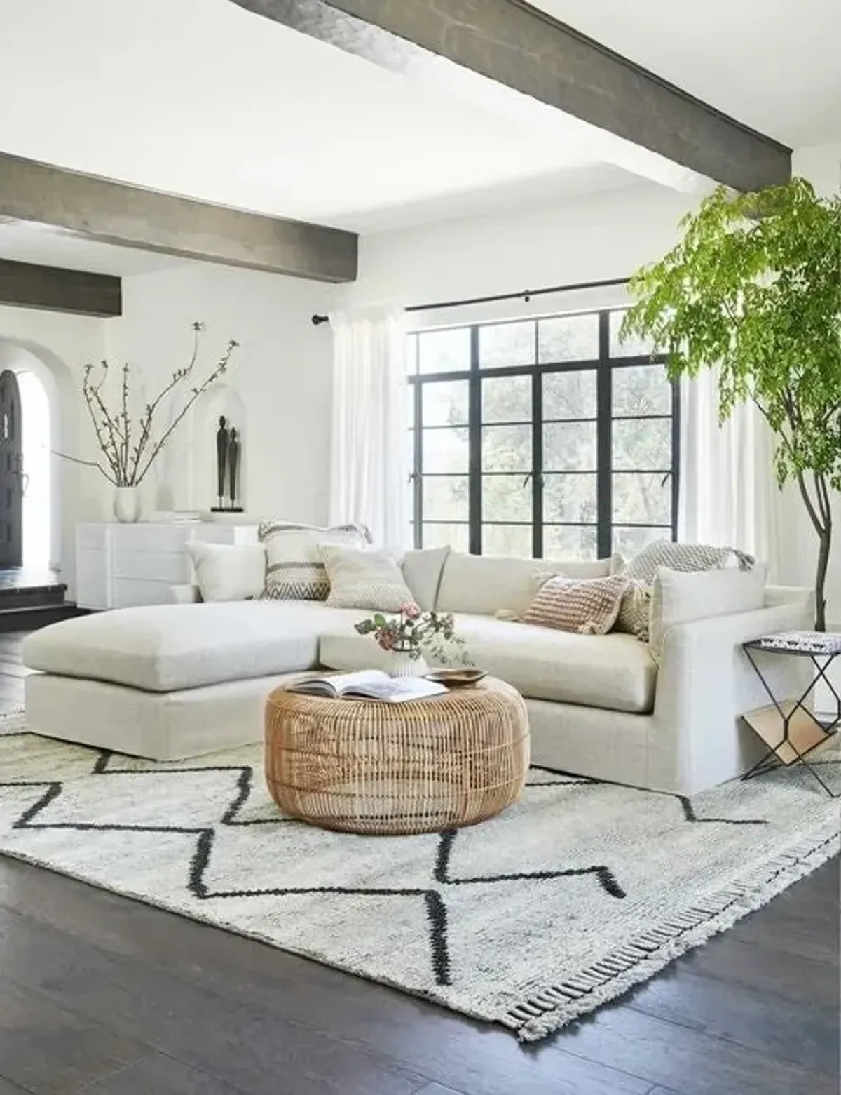 Amina Round Coffee Table