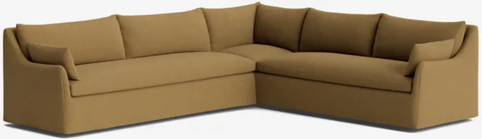 Portola Slipcover Corner Sectional Sofa