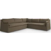 Portola Slipcover Corner Sectional Sofa