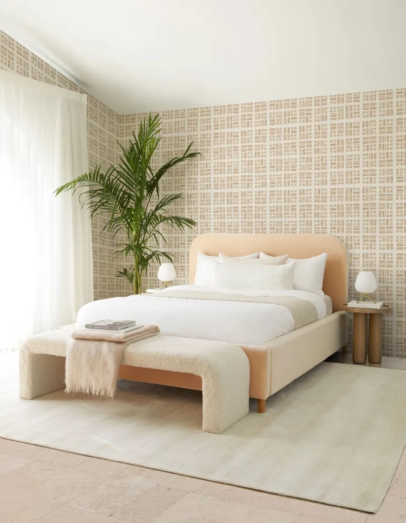 Solene Platform Bed