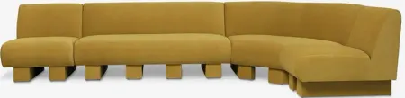Lena Sectional Sofa by Sarah Sherman Samuel