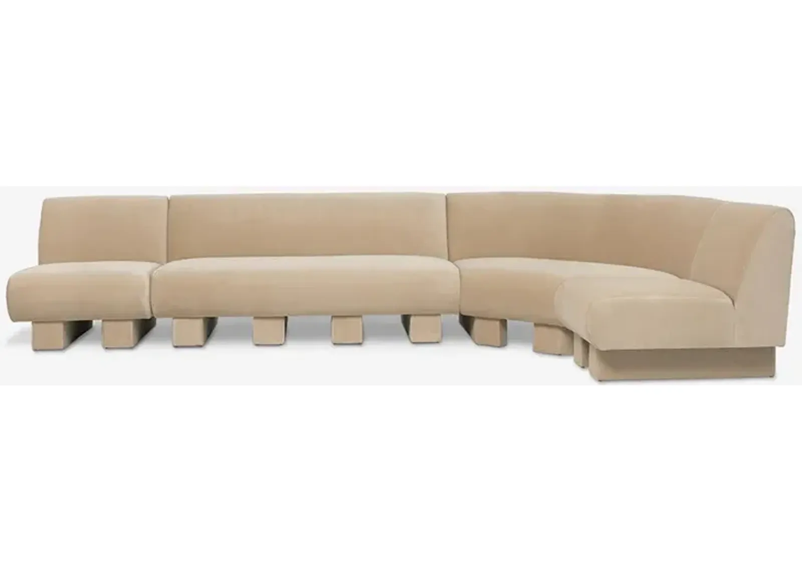 Lena Sectional Sofa by Sarah Sherman Samuel