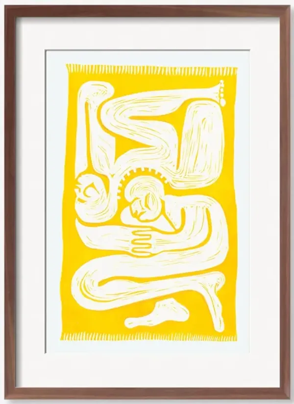 Cloudgazers Print by Adrian Brandon