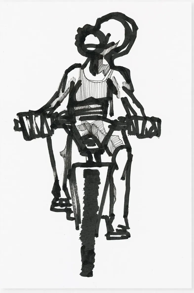 Ride Print by Adrian Brandon