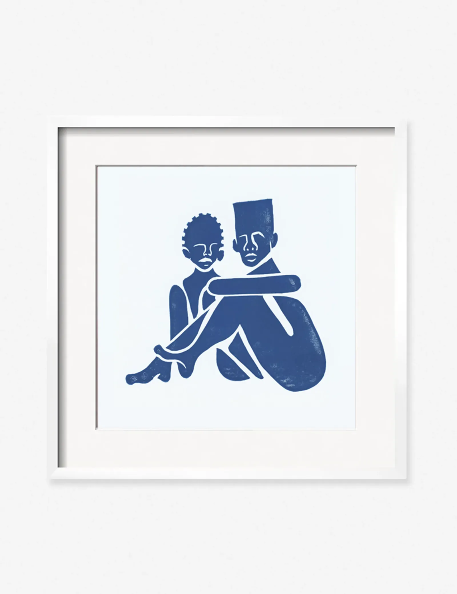 Pair (Square) Print by Adrian Brandon