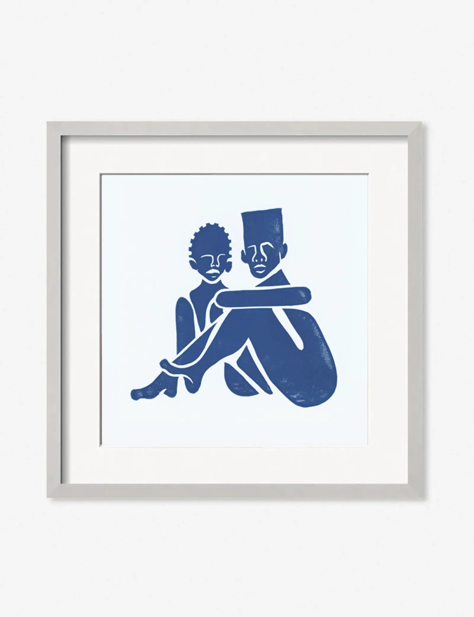 Pair (Square) Print by Adrian Brandon