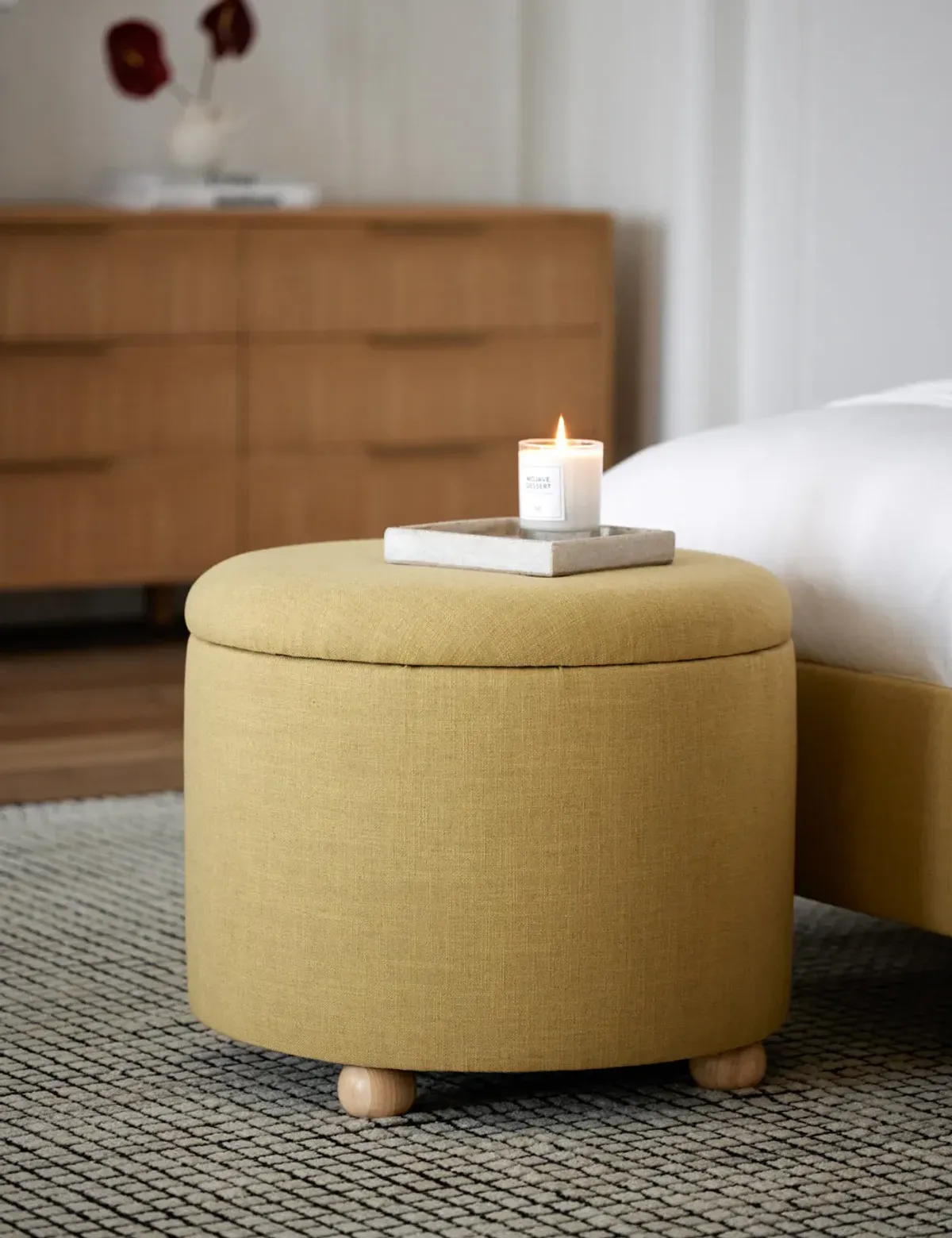 Kamila Storage Ottoman