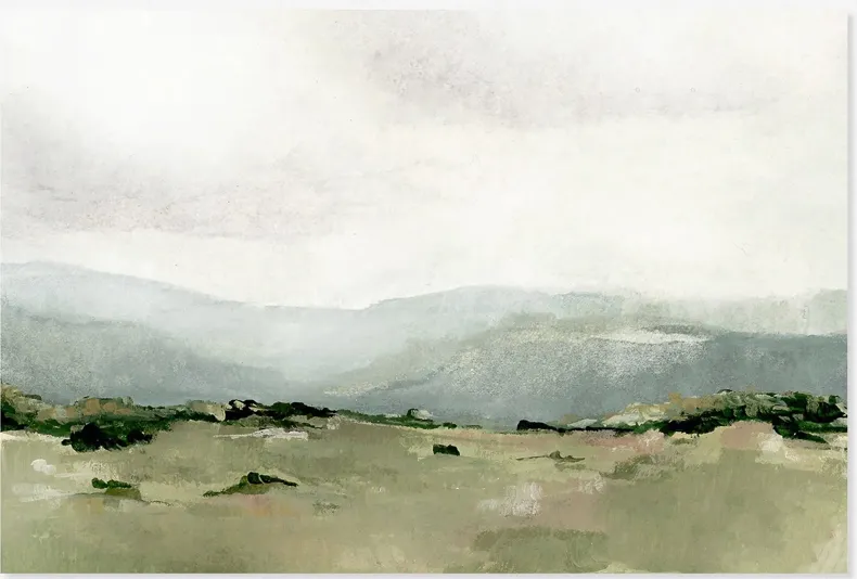 Shepherd's Meadow Print by Hannah Winters