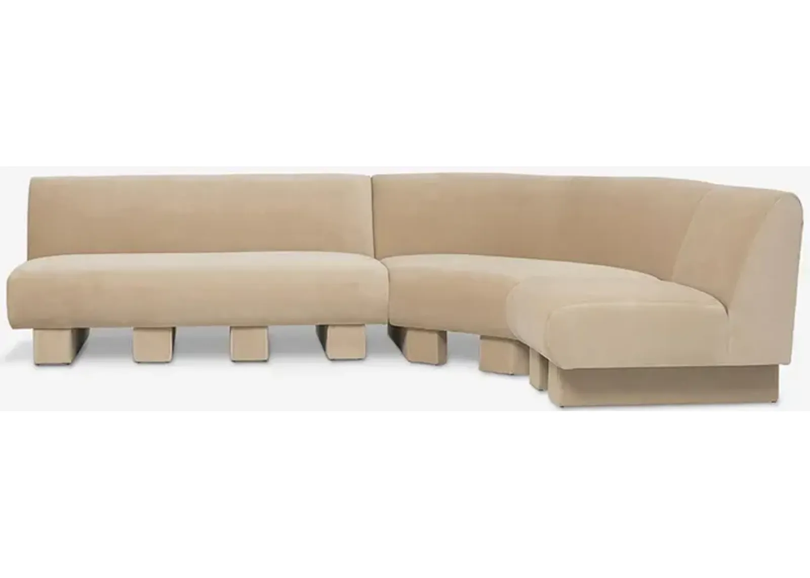 Lena Sectional Sofa by Sarah Sherman Samuel