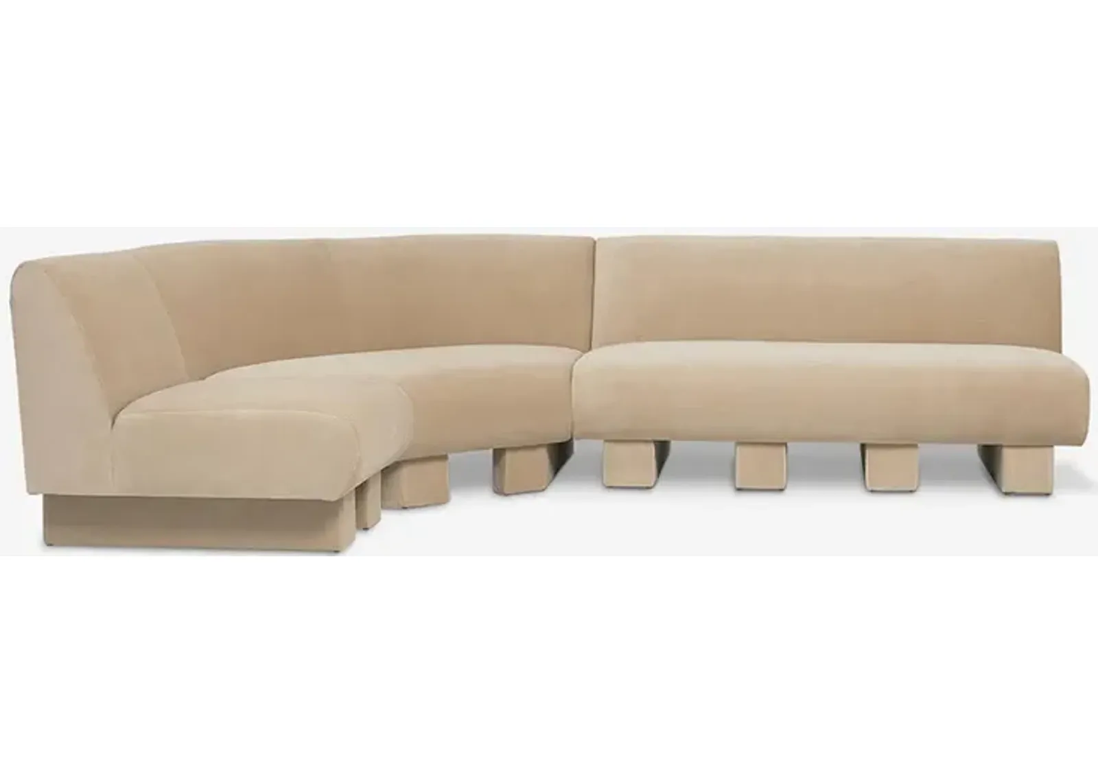 Lena Sectional Sofa by Sarah Sherman Samuel