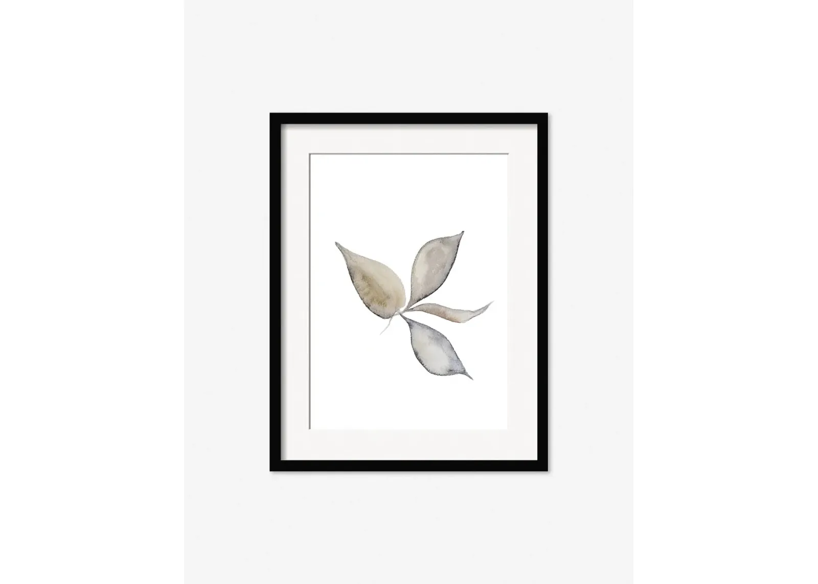 Faded Leaves Print by Céline Nordenhed