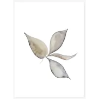 Faded Leaves Print by Céline Nordenhed
