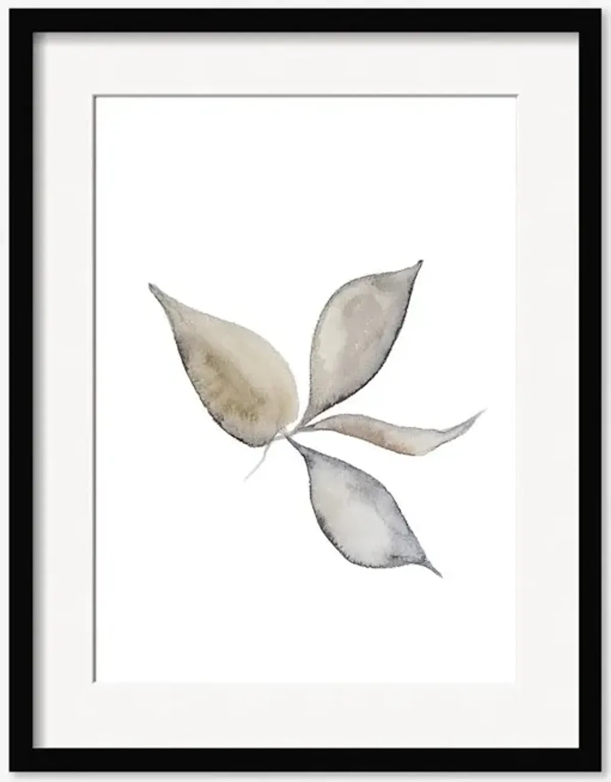 Faded Leaves Print by Céline Nordenhed