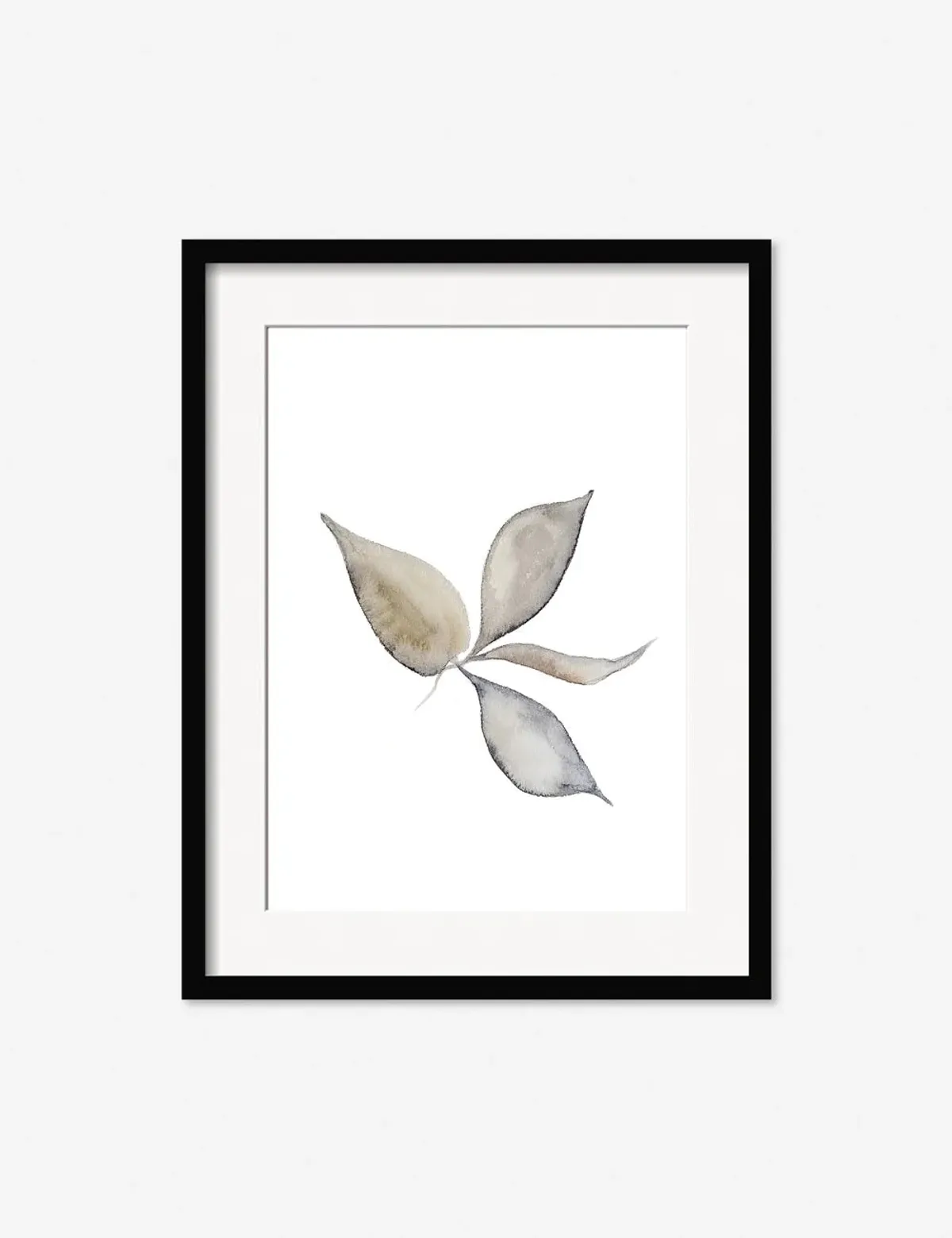 Faded Leaves Print by Céline Nordenhed