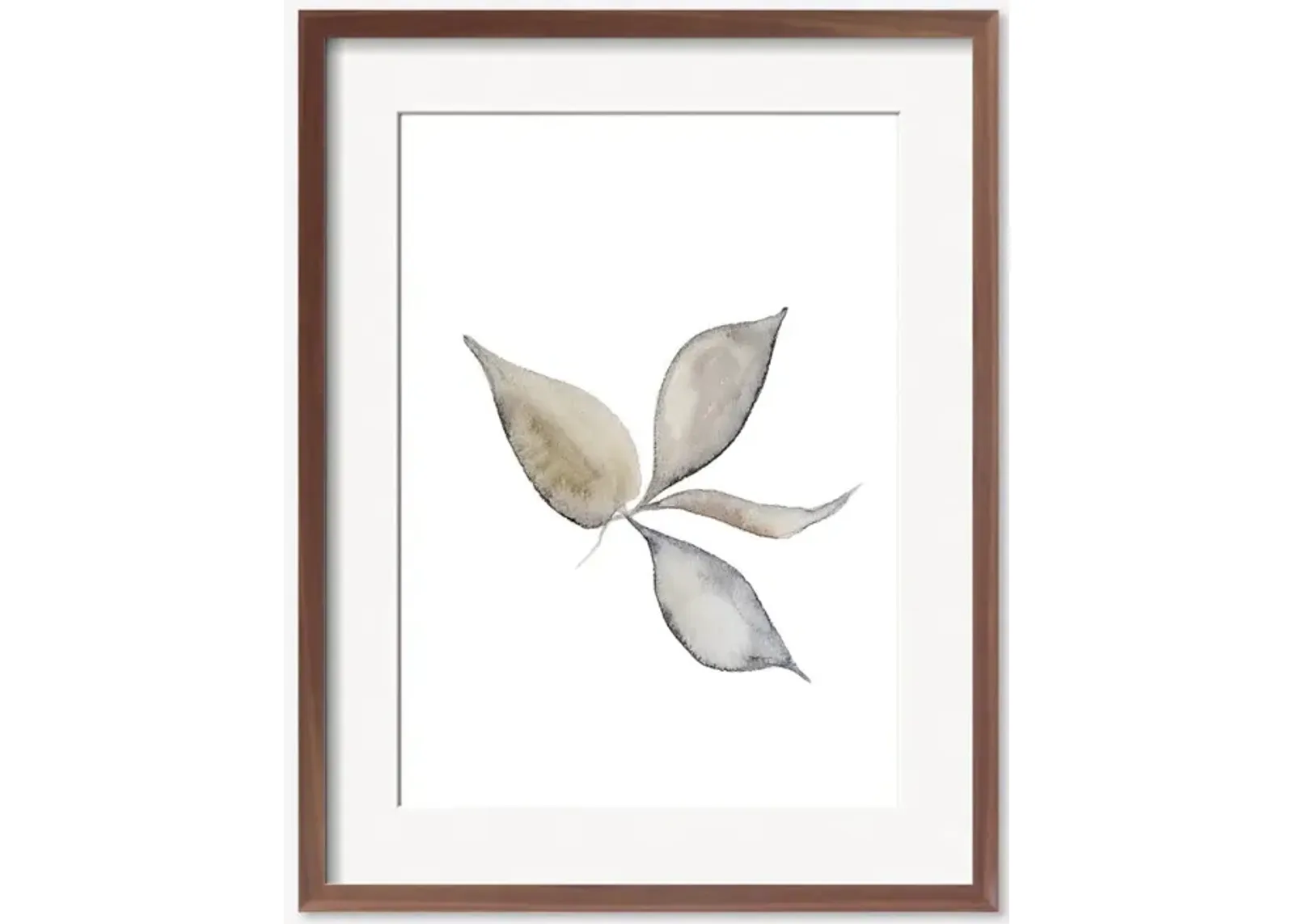 Faded Leaves Print by Céline Nordenhed