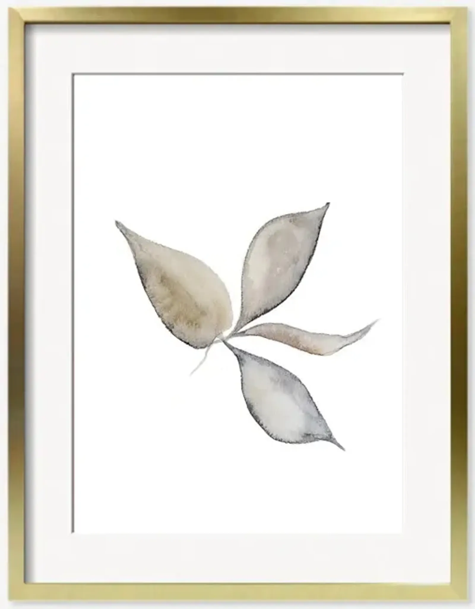 Faded Leaves Print by Céline Nordenhed