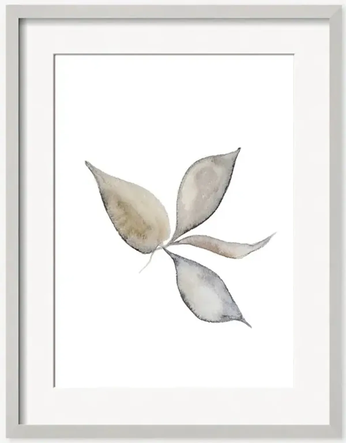 Faded Leaves Print by Céline Nordenhed