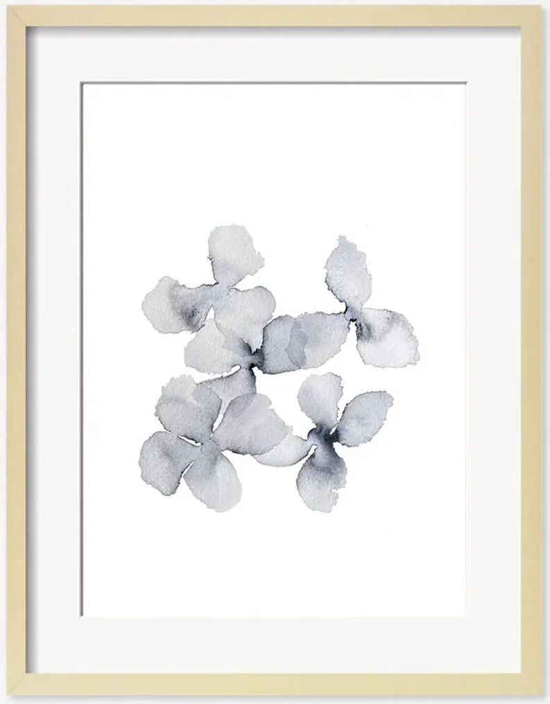 Frozen Leaves Print by Céline Nordenhed