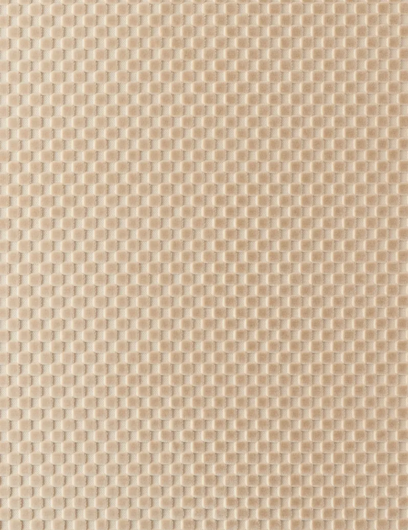 Hi-Lo Checker Velvet Fabric by Sarah Sherman Samuel