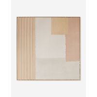 Patchwork Blush Wall Art by Visual Contrast