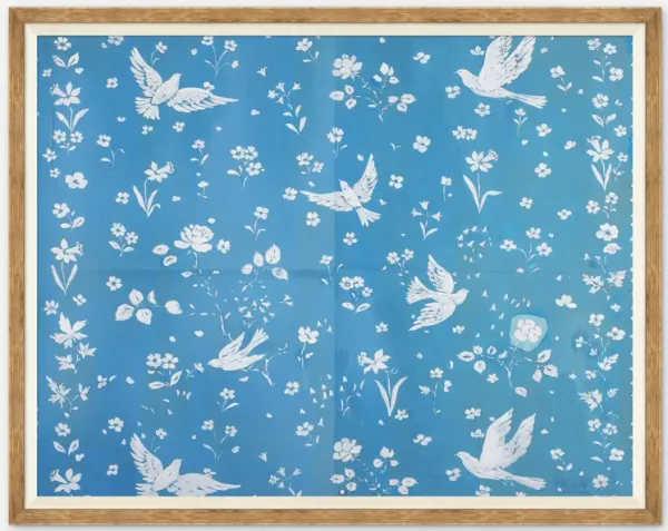 Birds and Flowers Print by Paule Marrot