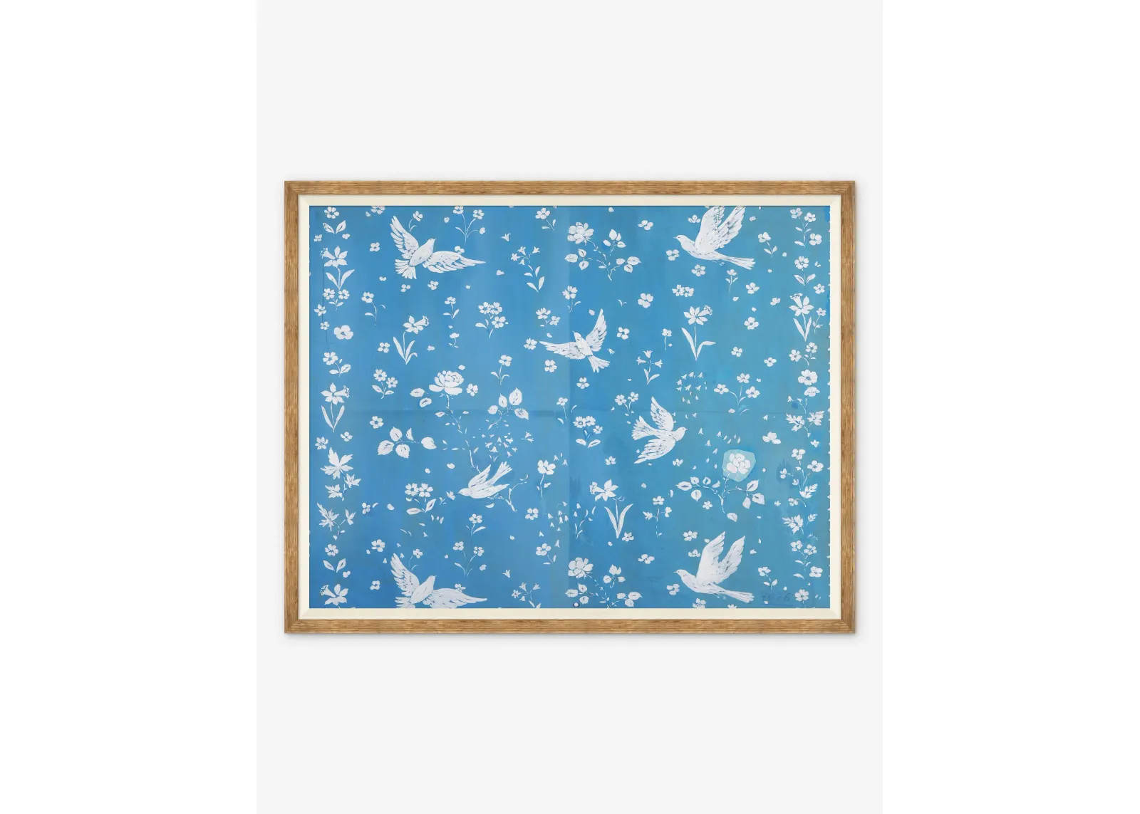 Birds and Flowers Print by Paule Marrot