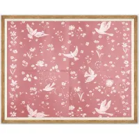 Birds and Flowers Print by Paule Marrot