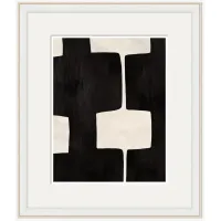 Black and White Abstract 3 Print by Paule Marrot