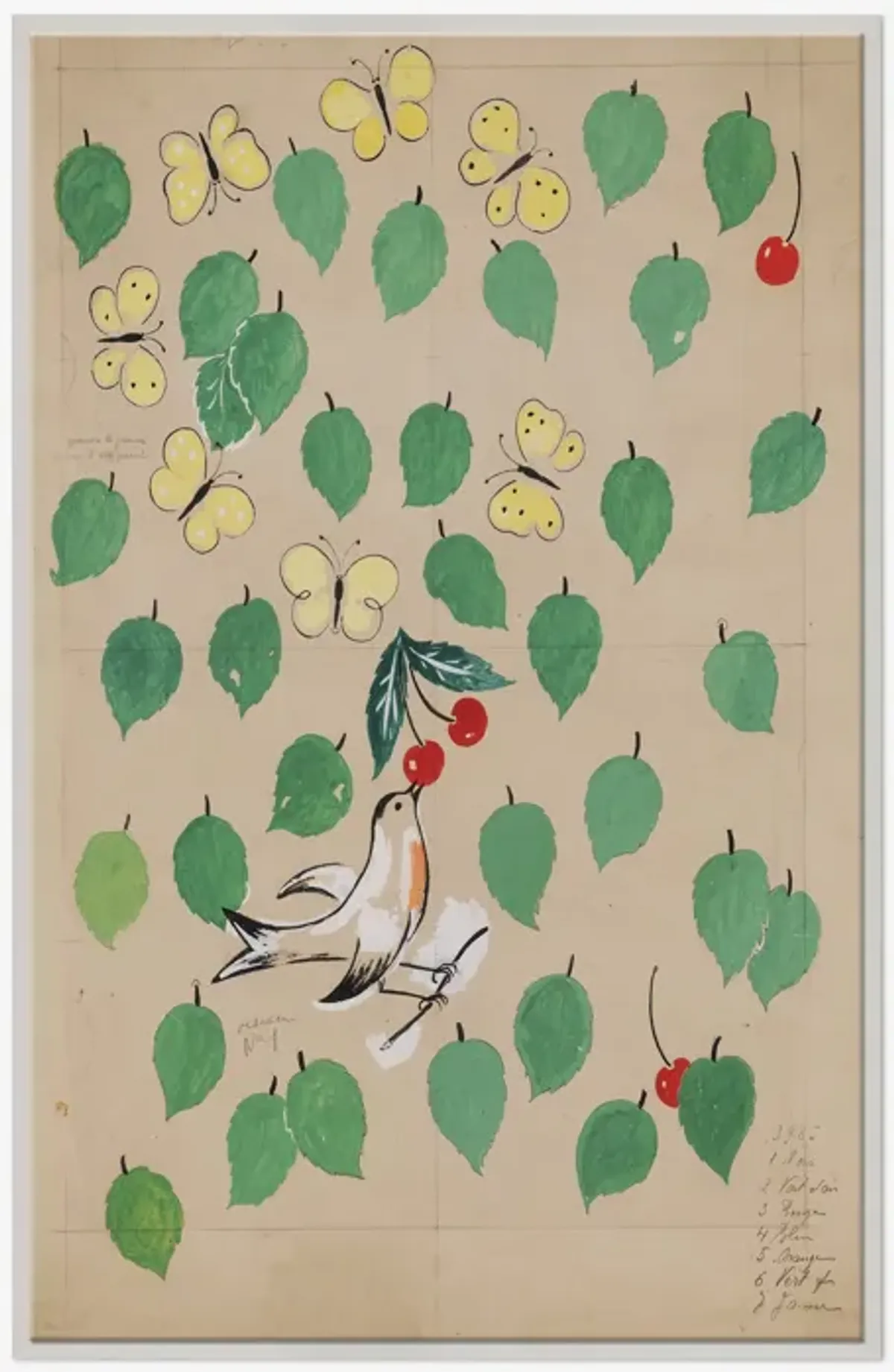 Cherries Print by Paule Marrot