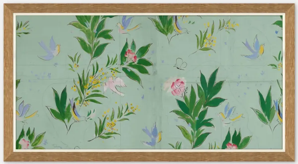 Doves Print by Paule Marrot