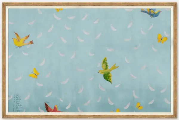 Feathers Print by Paule Marrot