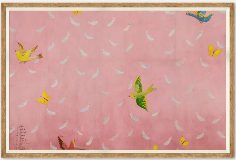 Feathers Print by Paule Marrot