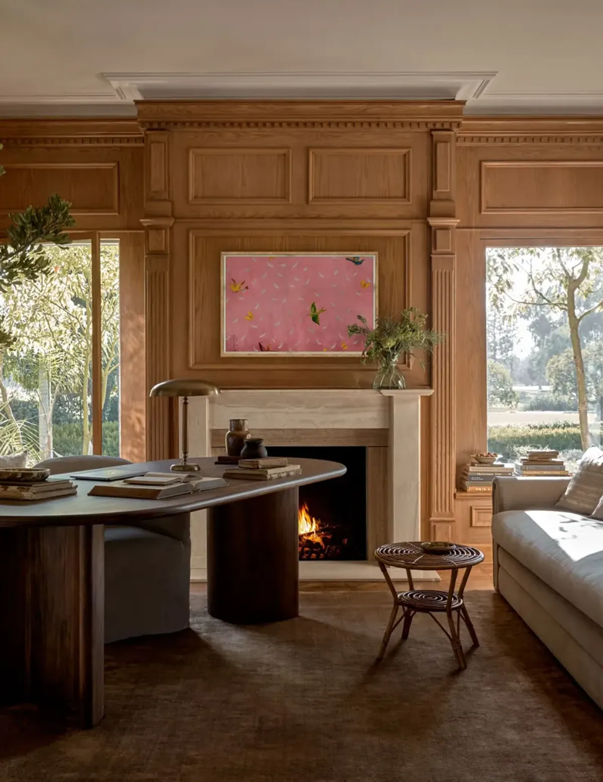 Feathers Print by Paule Marrot