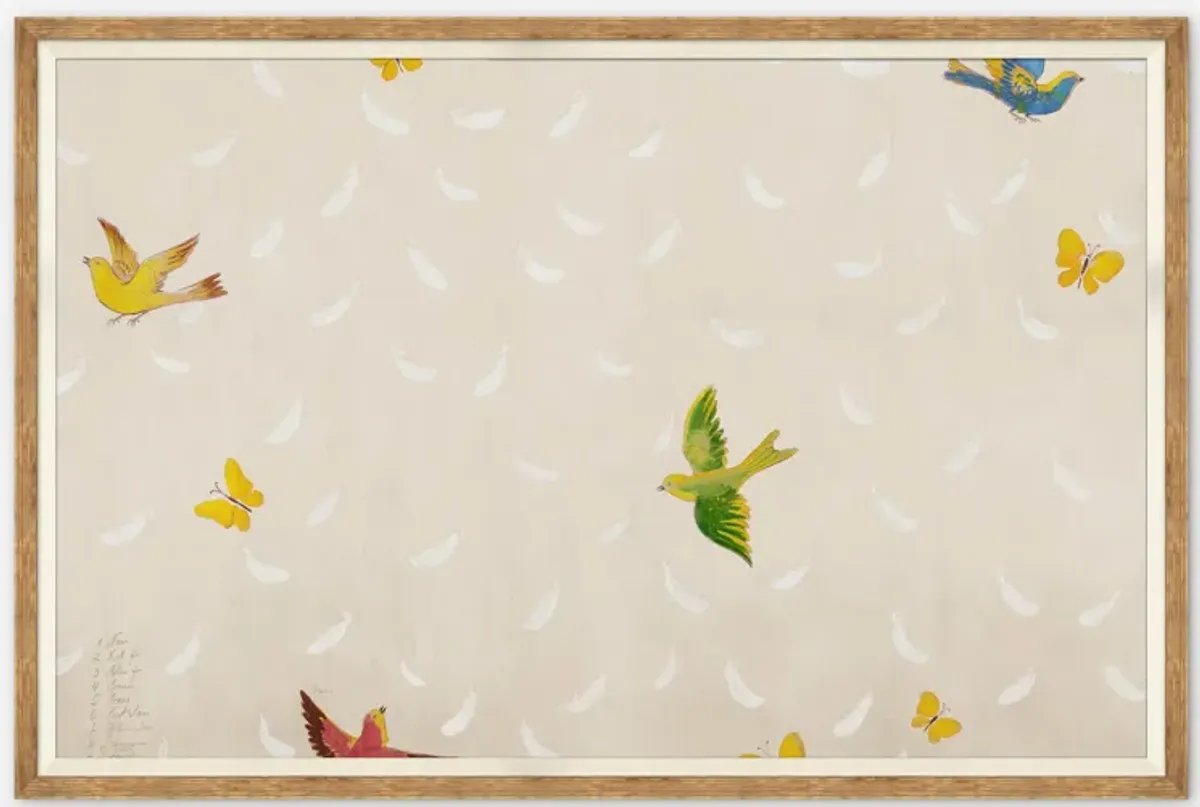 Feathers Print by Paule Marrot
