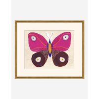 Pink Butterfly Print by Paule Marrot