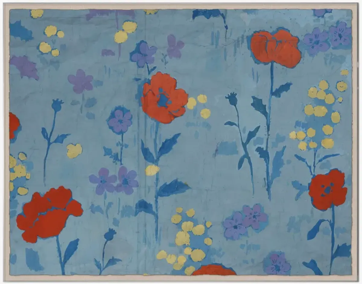 Poppies Print by Paule Marrot