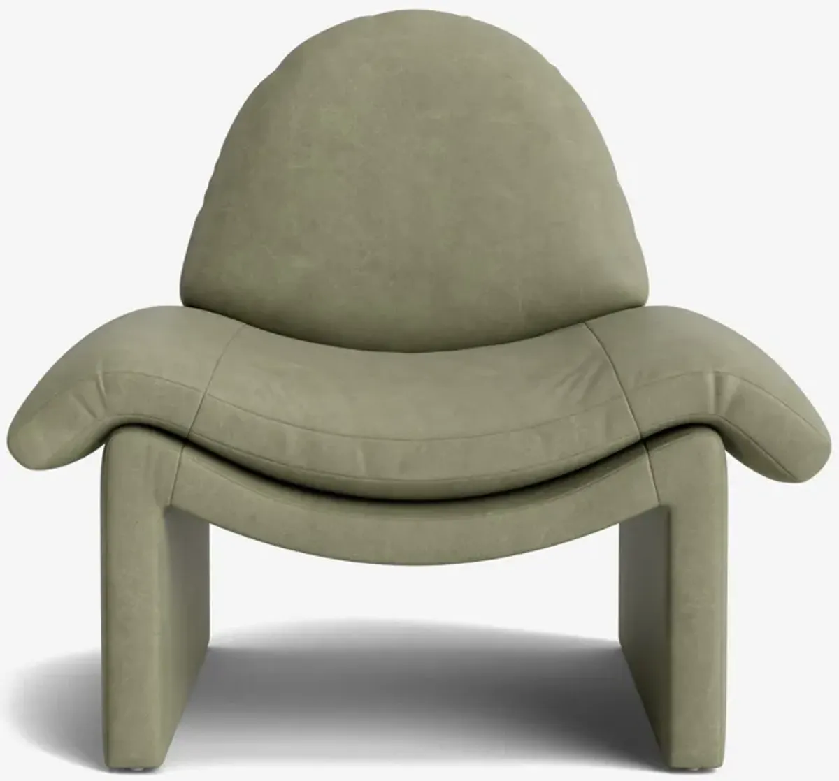 Nolina Leather Accent Chair by Carly Cushnie