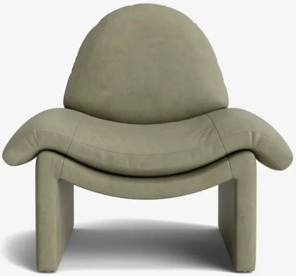 Nolina Leather Accent Chair by Carly Cushnie