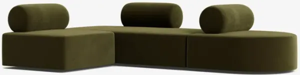 Sloman 3-Piece Sectional Sofa