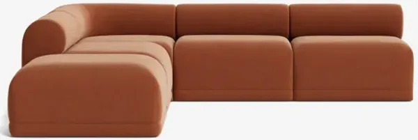 Carson Sectional Sofa with Ottoman