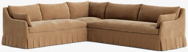 Portola Pleated Sectional Sofa