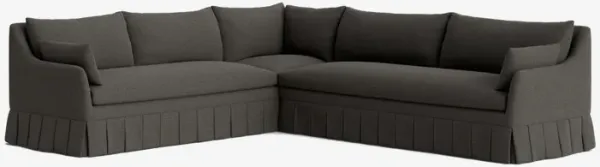 Portola Pleated Sectional Sofa