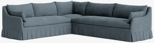 Portola Pleated Sectional Sofa