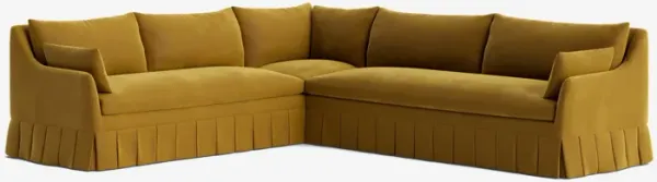 Portola Pleated Sectional Sofa