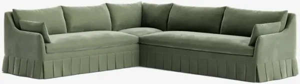 Portola Pleated Sectional Sofa