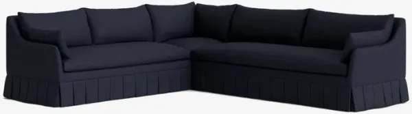 Portola Pleated Sectional Sofa