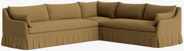 Portola Pleated Sectional Sofa