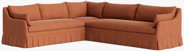 Portola Pleated Sectional Sofa