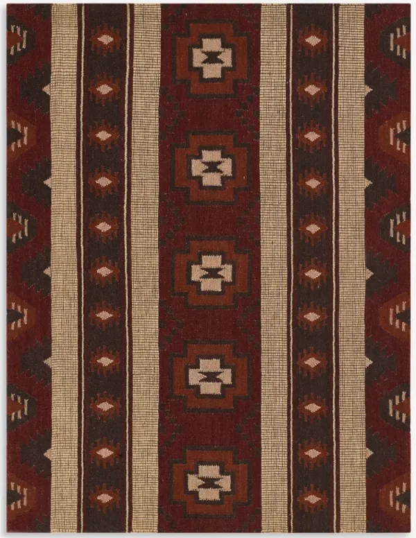 Batten Flatweave Wool Rug