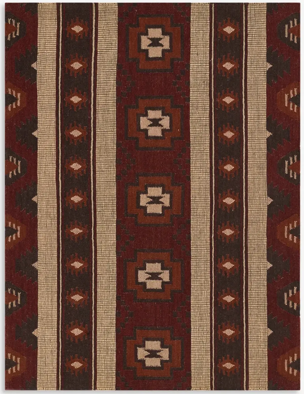 Batten Flatweave Wool Rug